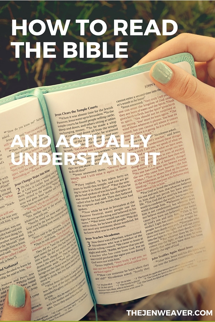 How to Read the Bible